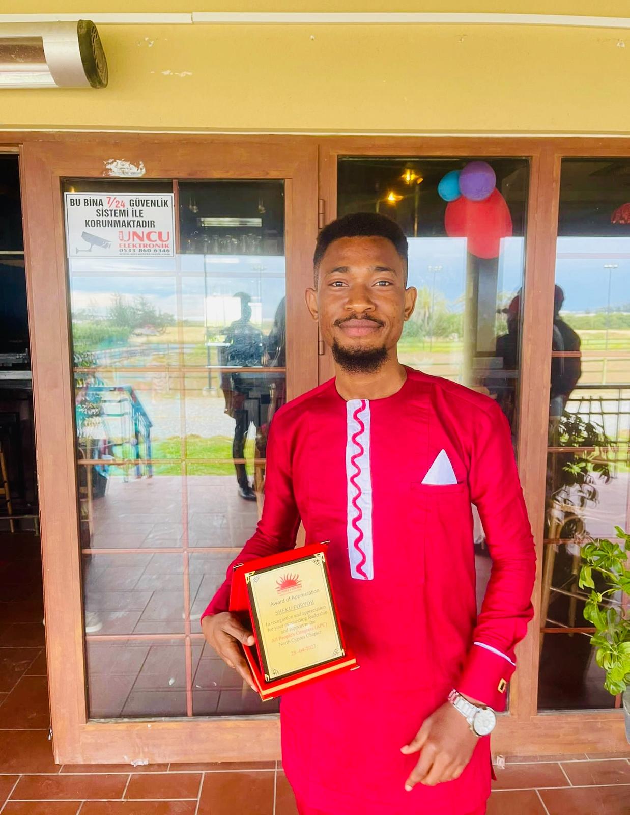 Sheku Foryoh at a UN event