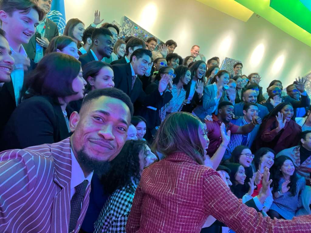 Sheku Foryoh at an international summit