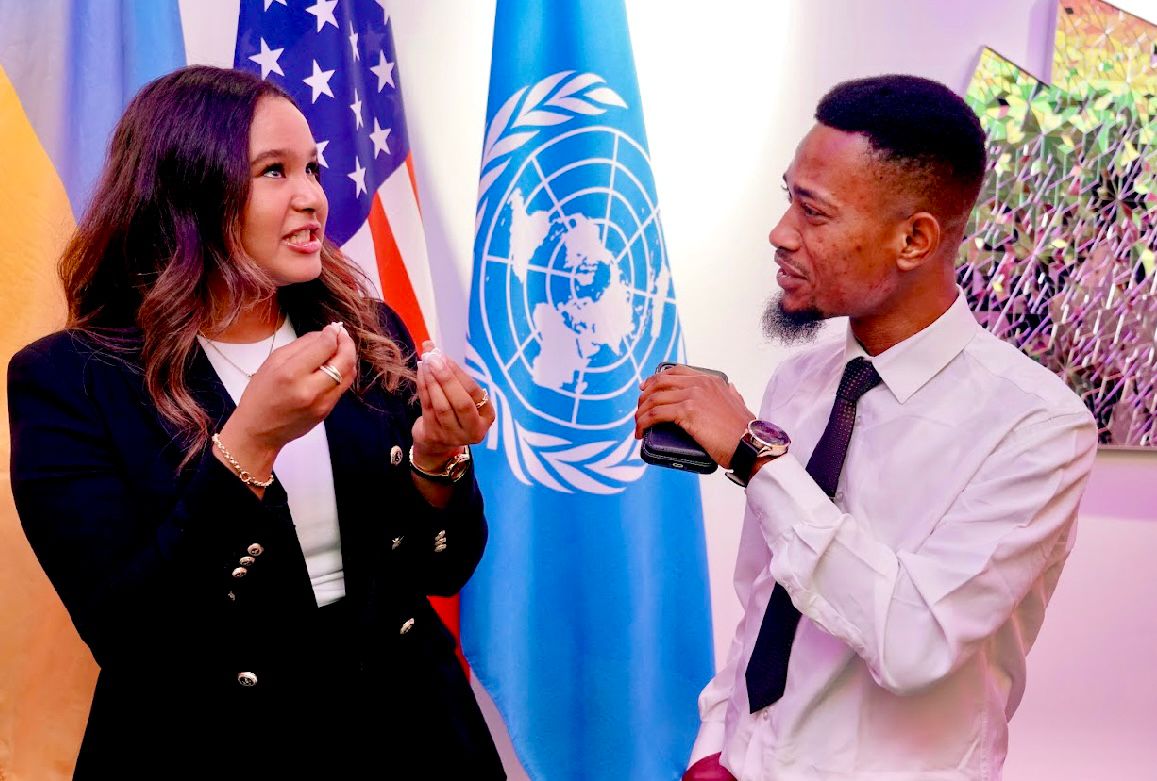 Sheku Foryoh in advocacy work