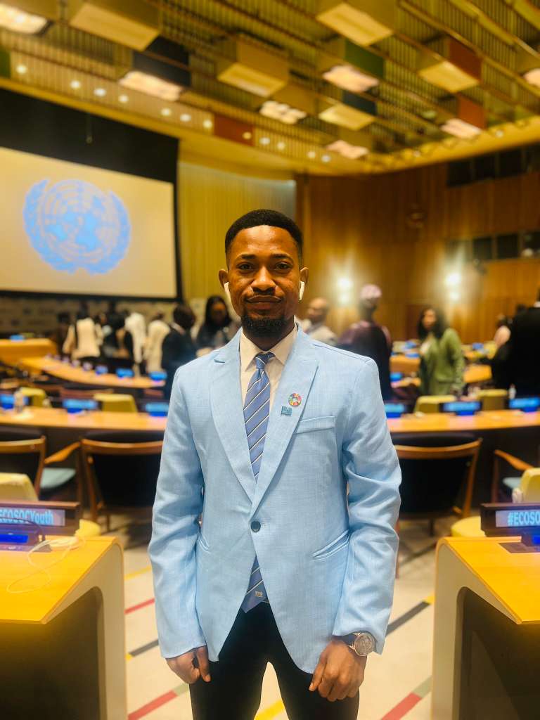 Sheku Foryoh at a development meeting