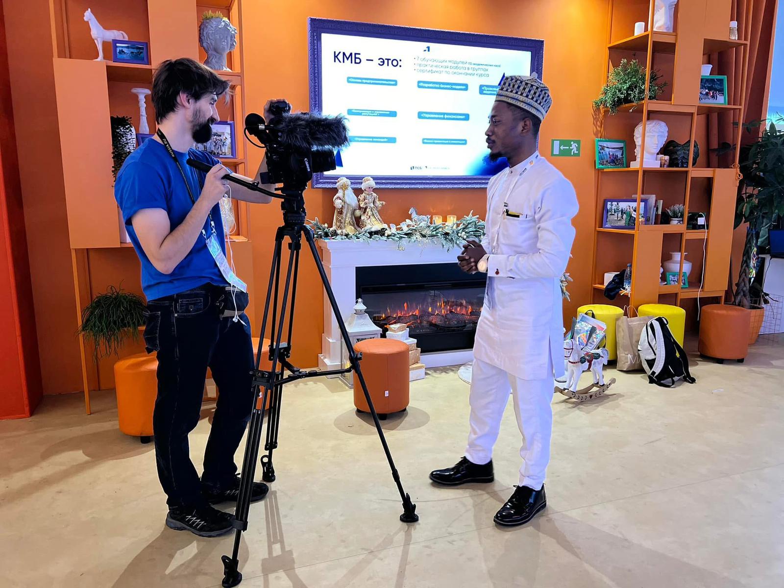 Sheku Foryoh at a civic forum